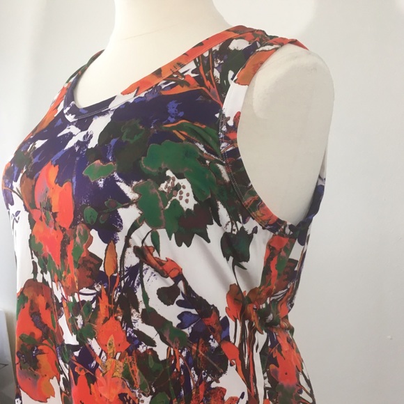 Jete plus size sleeveless dress in 1X and 2X - Picture 4 of 4