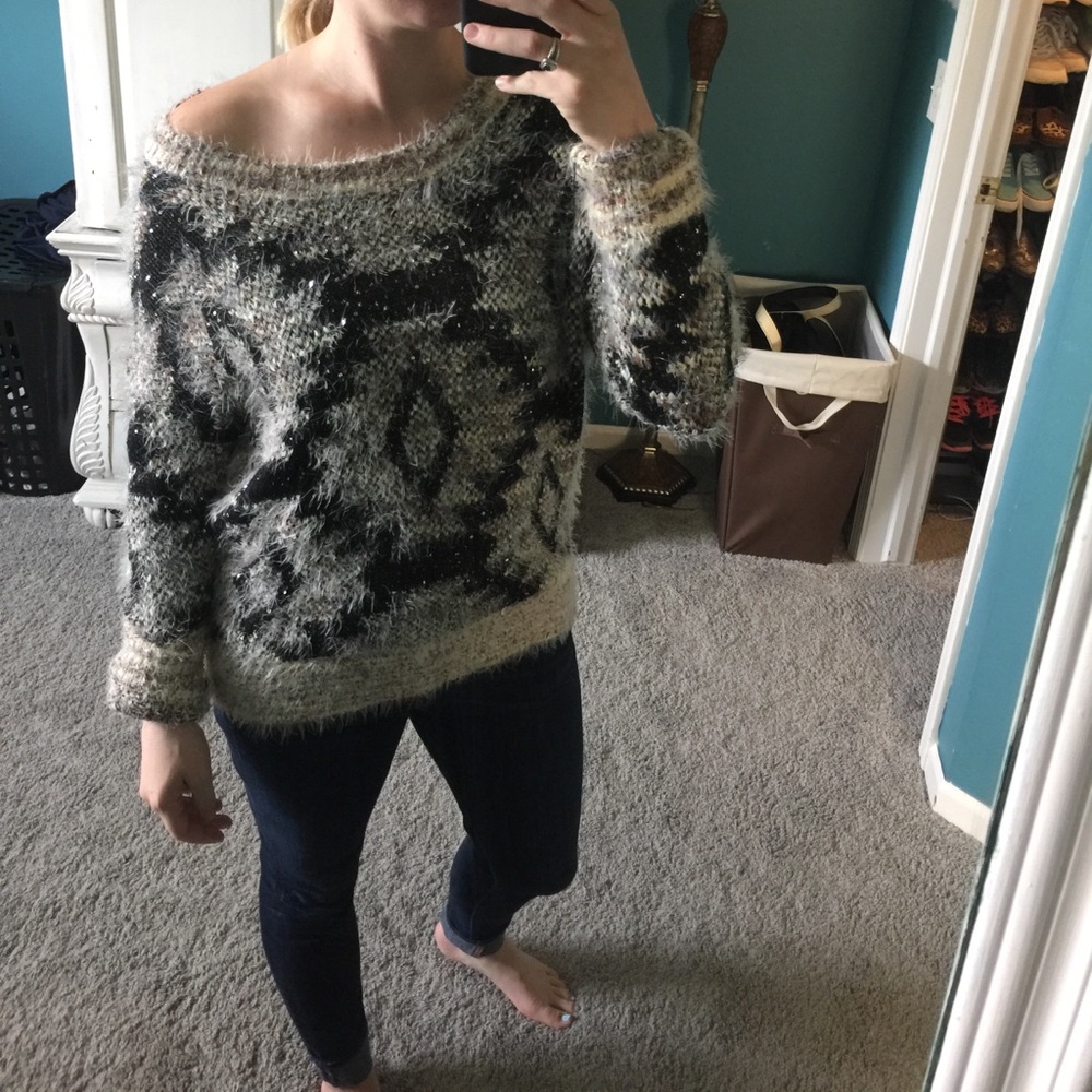 Young Threads Elastic Sweater