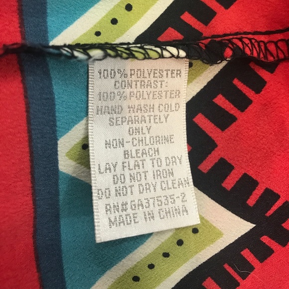 Bright Aztec Print Dress - Picture 7 of 7