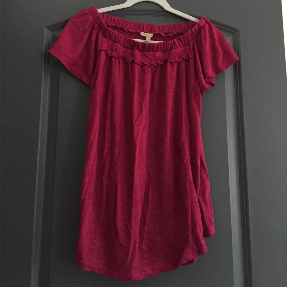 Anthropologie linen shirt