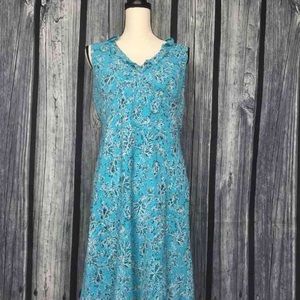 Ann Taylor LOFT Blue Dress Size 8