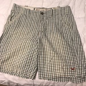 Hollister Plaid Shorts - Size 34