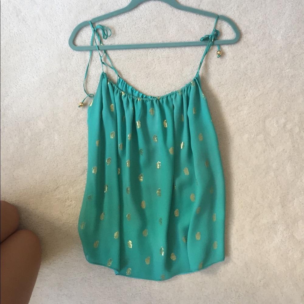 MILLY silk tank top! Size 0.