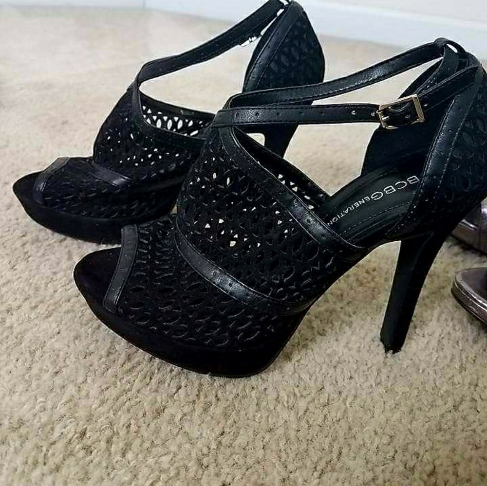 Black heels