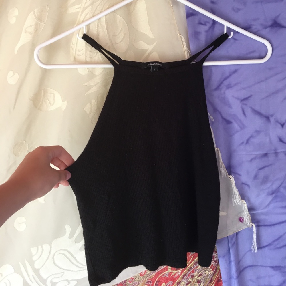 Black ambiance tank top
