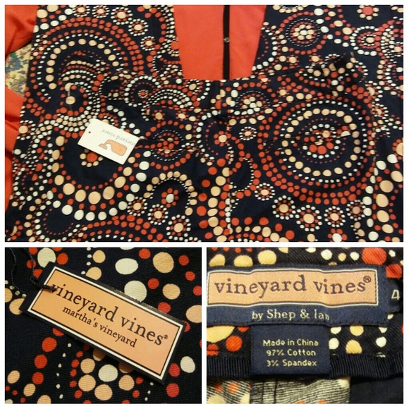 Vineyard Vines Capris Karen Kane Blouse NEW W TAGS - Picture 2 of 7
