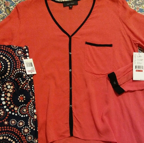 Vineyard Vines Capris Karen Kane Blouse NEW W TAGS - Picture 4 of 7