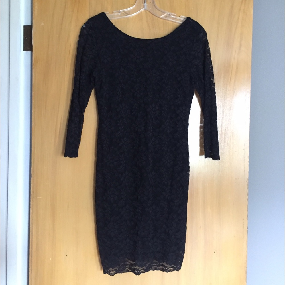 Black Lace Dress