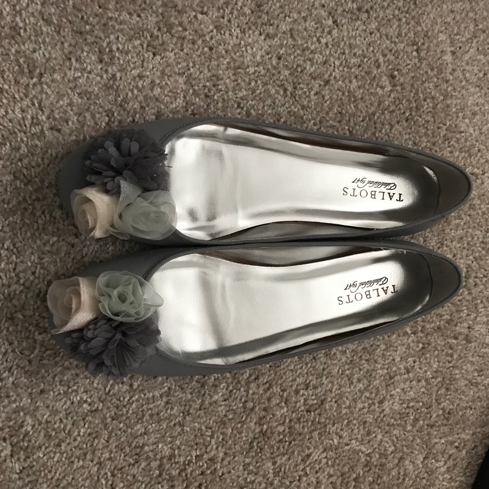Talbots Léela Flint Grey flats