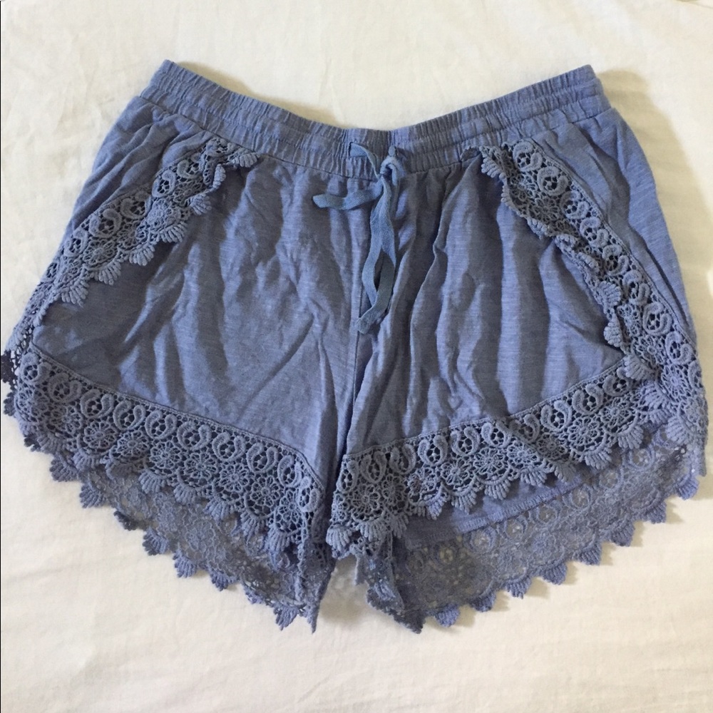American Rag Lace Trimmed Shorts