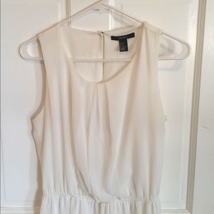 White Sun Dress Forever 21 Medium