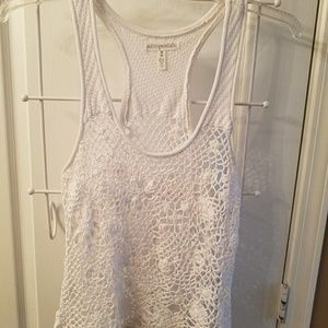 Aeropostaple crochet tank