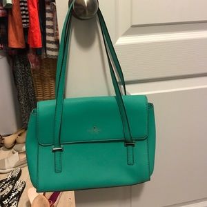 Kate Spade teal shoulder bag