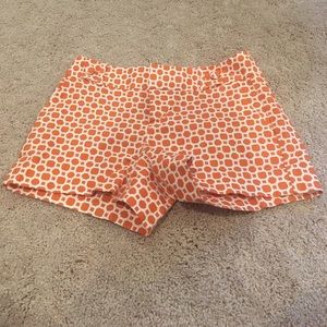 Orange banana republic shorts