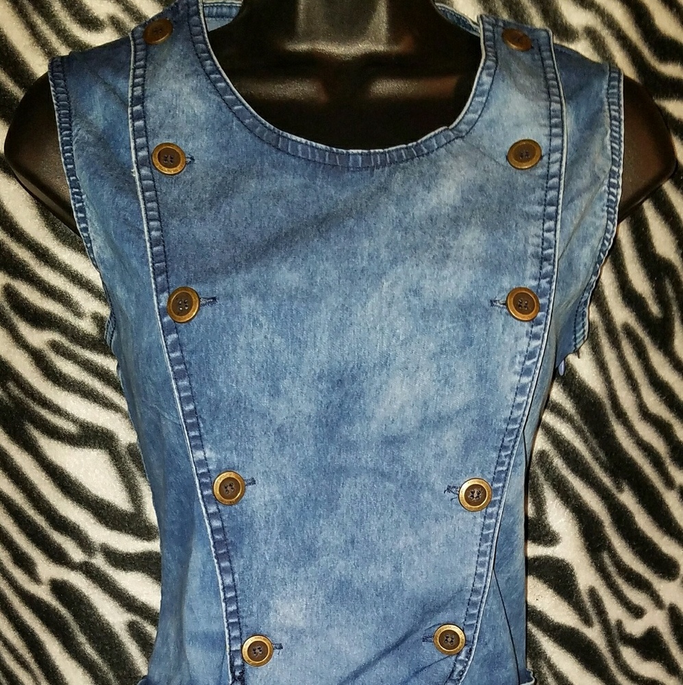 Denim dress