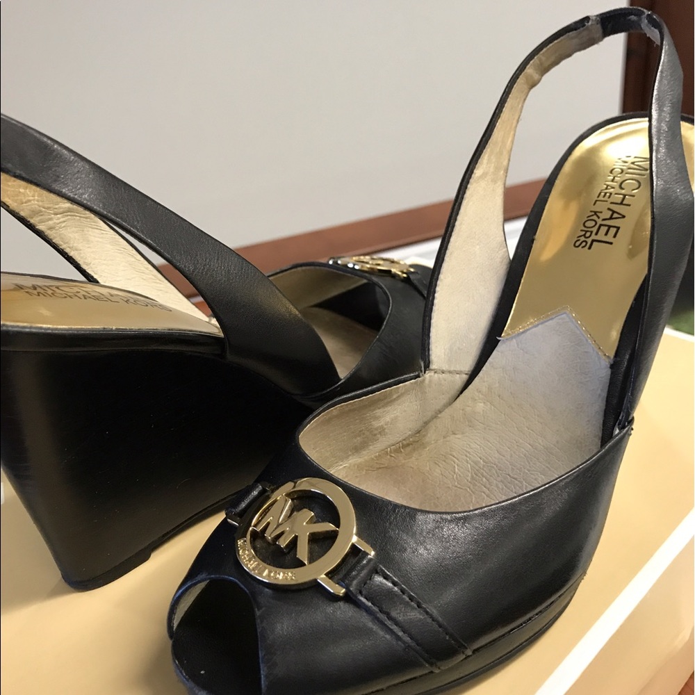 Michael Kors wedge sandals
