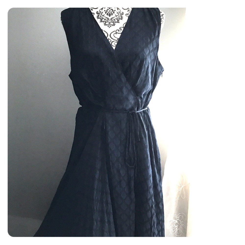 Navy sleeveless dress NWOT