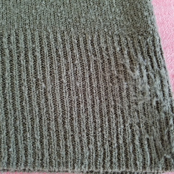 Norton Mcnaughton Petites Green Cowl neck sweater - Picture 3 of 7