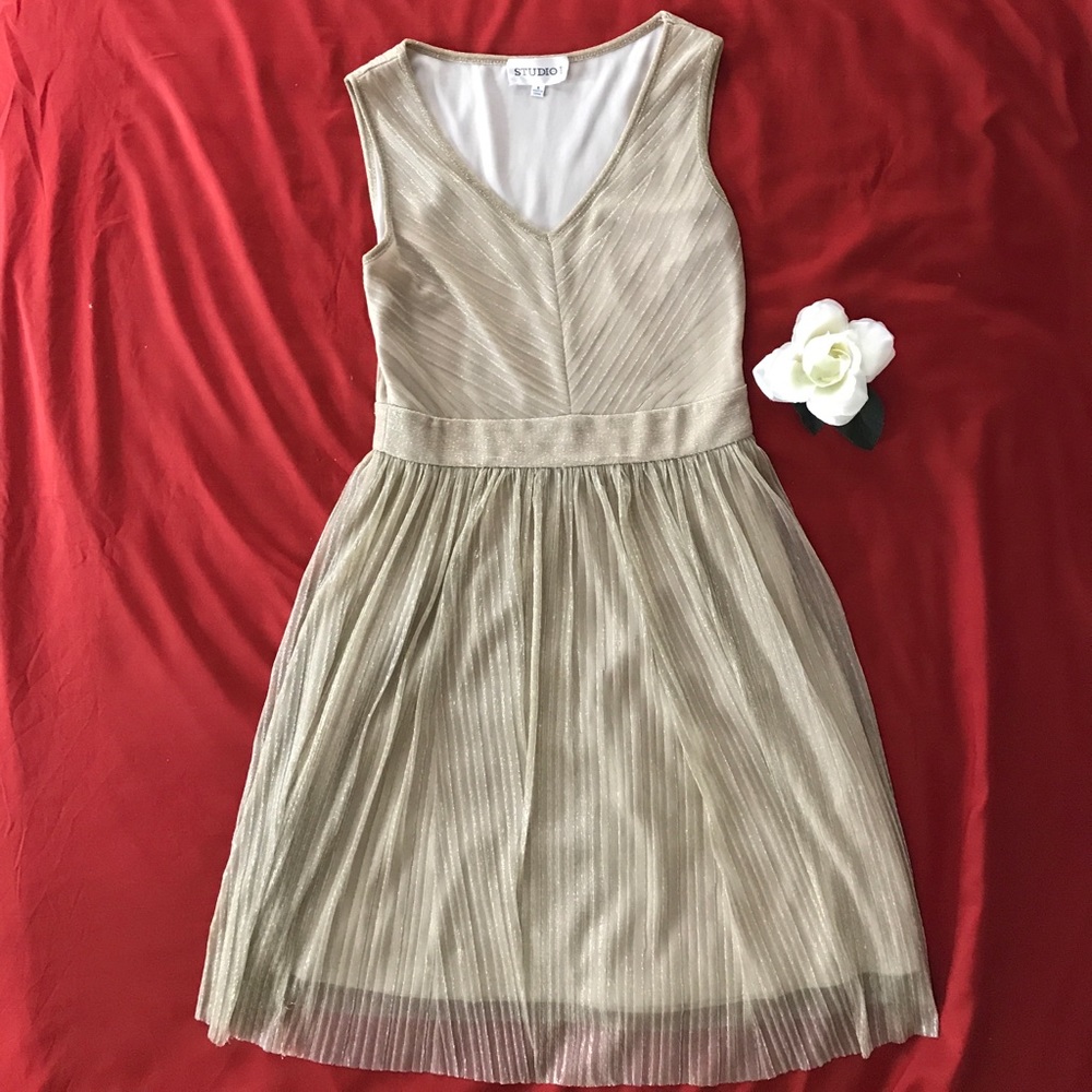LOWER PRICE!!! A Studio I brand shimmery dress.