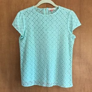 English Laundry Lace Blouse
