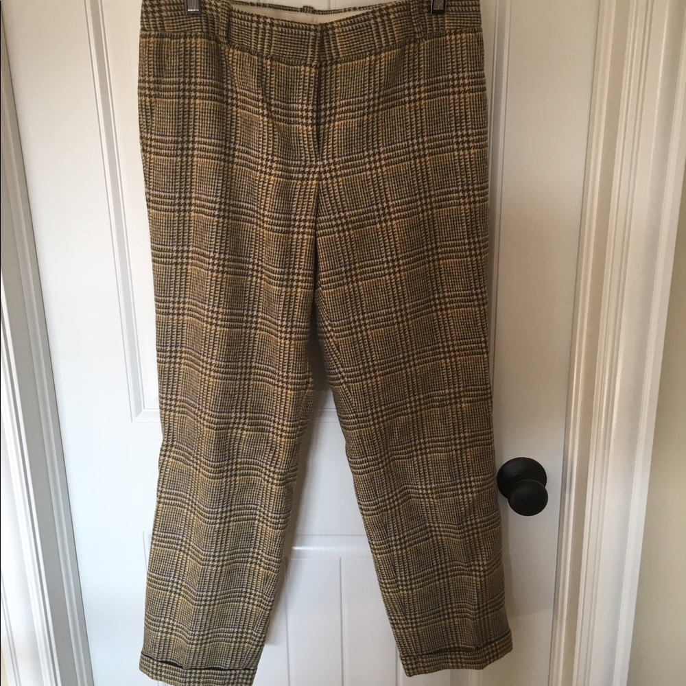 J Crew size 4 wool cafe Capri pant