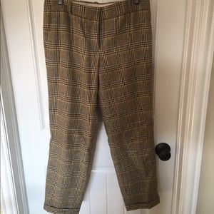 J Crew size 4 wool cafe Capri pant