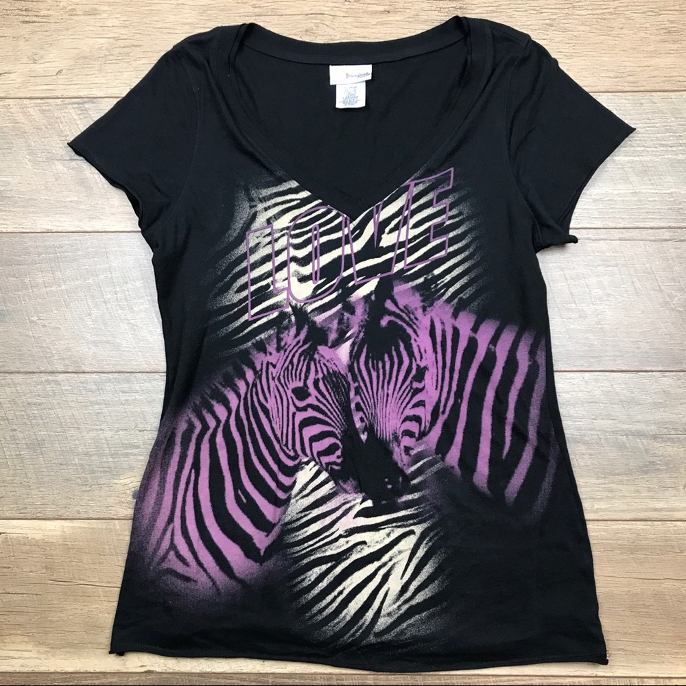 Disney Disneyland Resort Zebra Love Tee