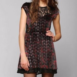Urban Outfitters Velvet Dress, Holiday Dress