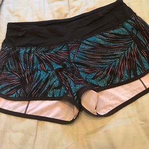 Lululemon speed shorts