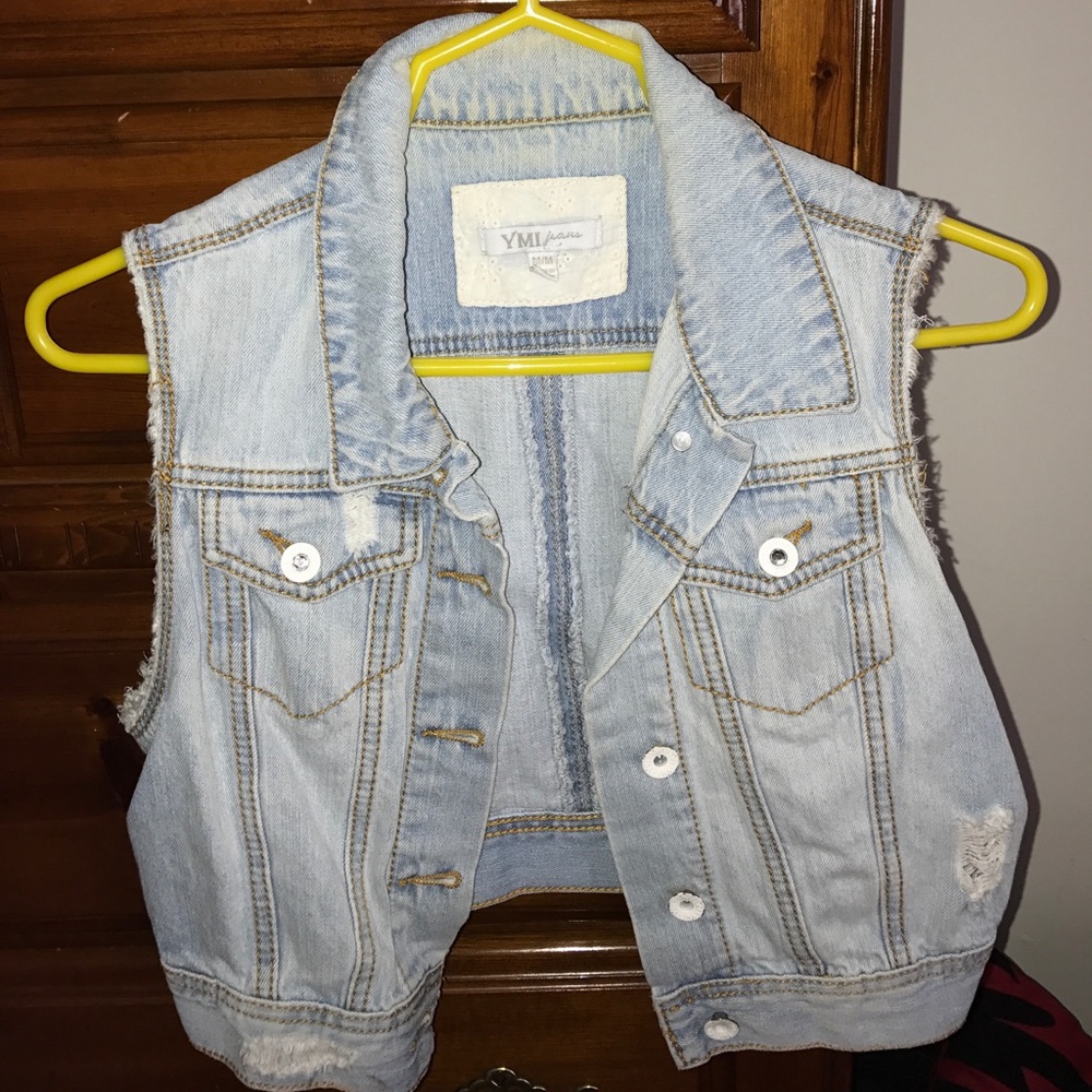 Ripped Jean Jacket