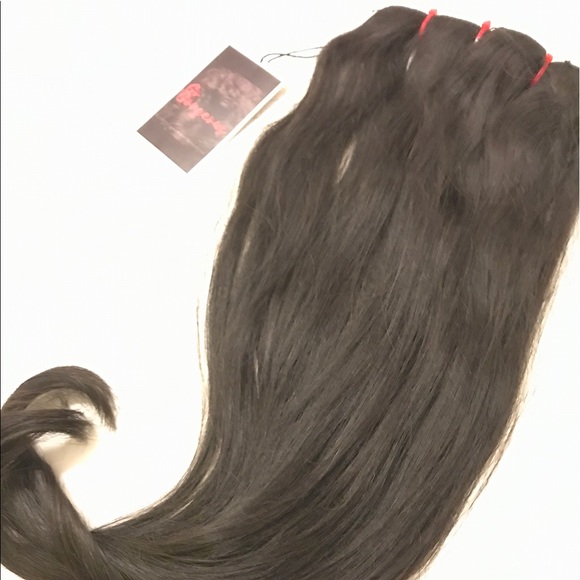 Virgin clip on Hair extensions 100 gram sets! main image 4