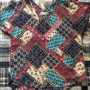 Patterned blouse