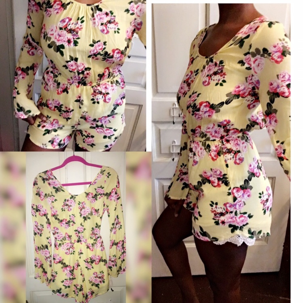 Floral romper