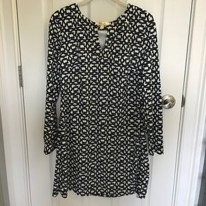 Black & White Paisley Dress