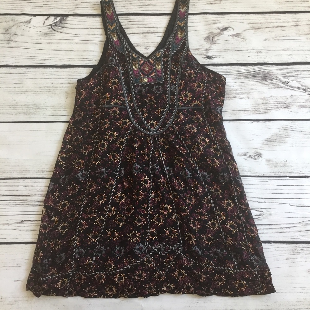 Free People Boho Style Tank To Size 2