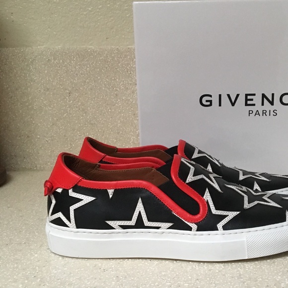 Givenchy Stitched Star Sneaker Black Size 37 - Picture 2 of 8