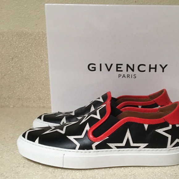 Givenchy Stitched Star Sneaker Black Size 37 - Picture 3 of 8