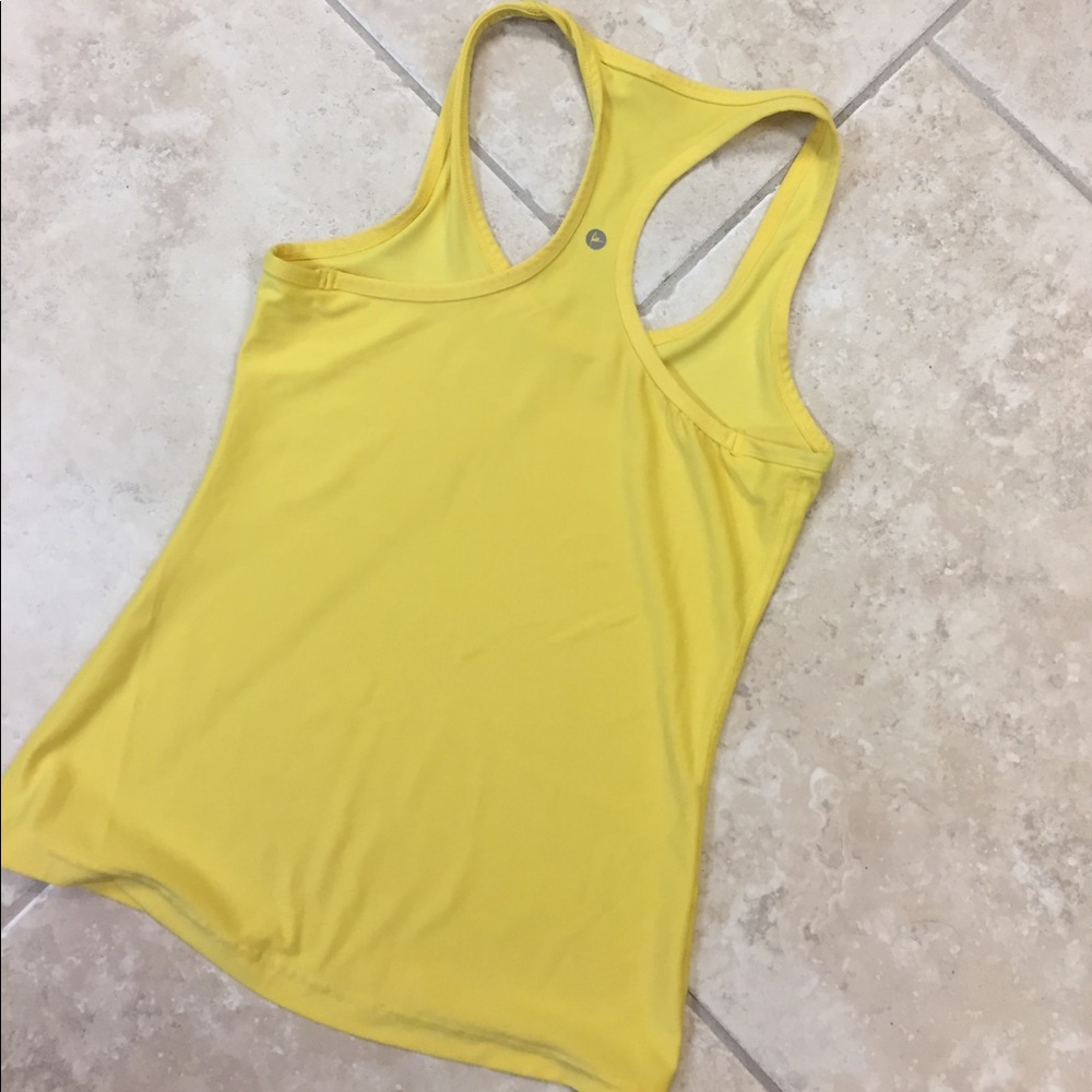 Yellow Performance Tank - Picture 2 of 3