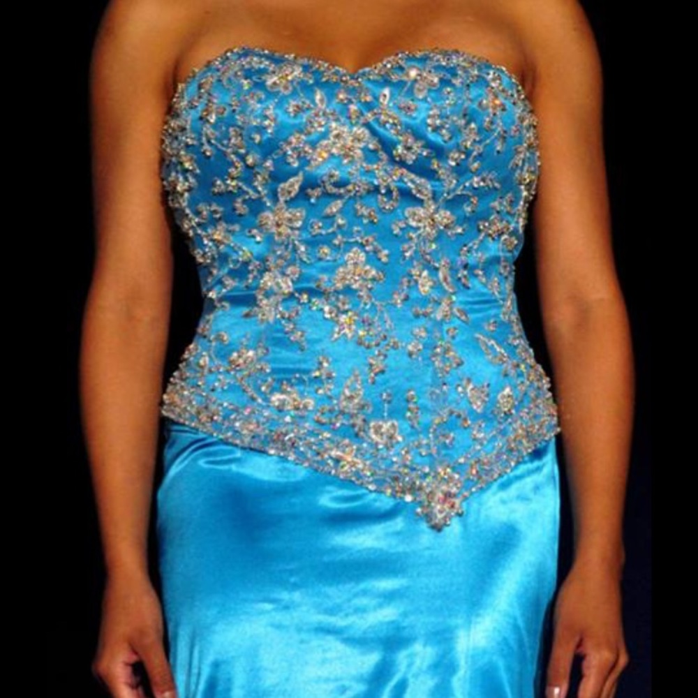 Claire's Collection Blue Gown