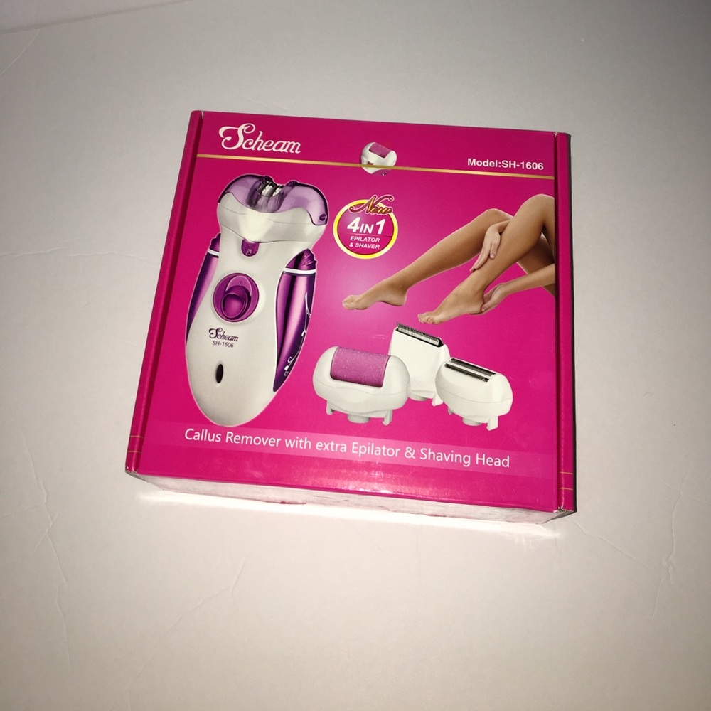 NWOT Epilator, Shaver, and Callus Remover