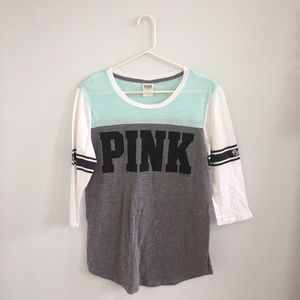 💞CLOSET CLEAR OUT💞 PINK 3/4 Sleeve Shirt