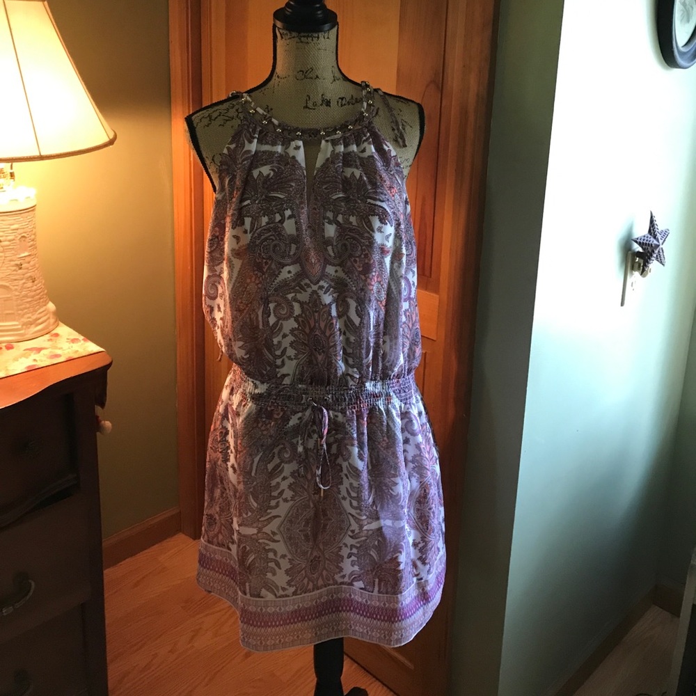 White House Black Market Paisley Dress