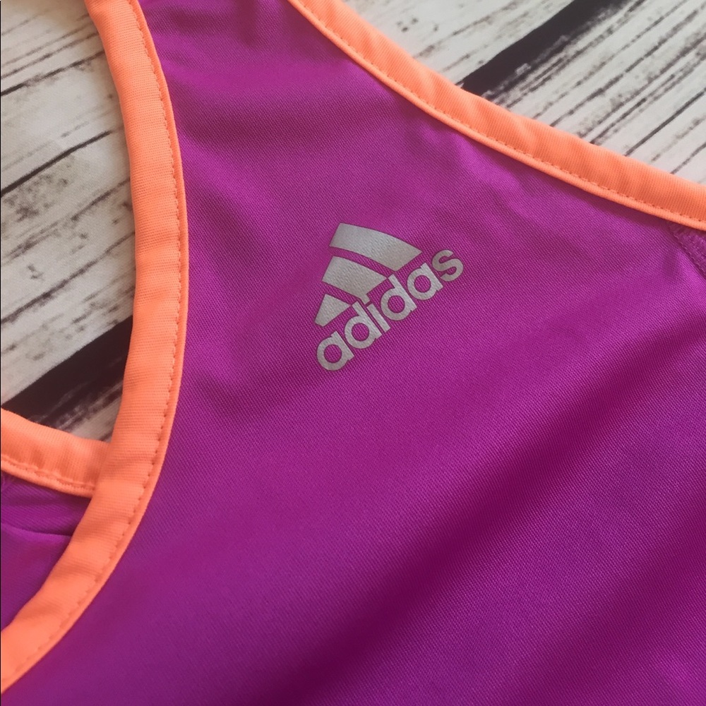 Adidas Racerback Tank Top Size Small - Picture 4 of 5