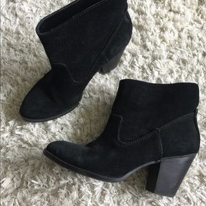 Nine West black ankle boots