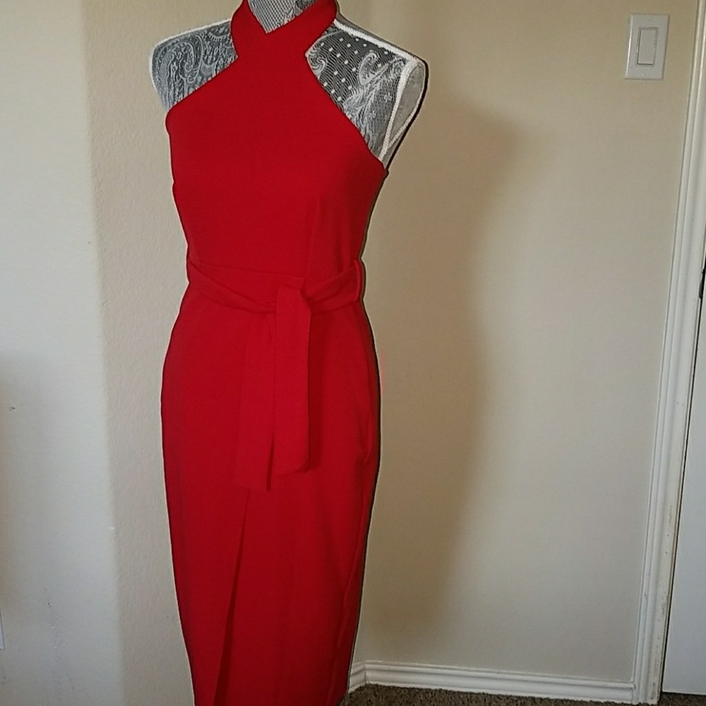 Red Cocktail Dress