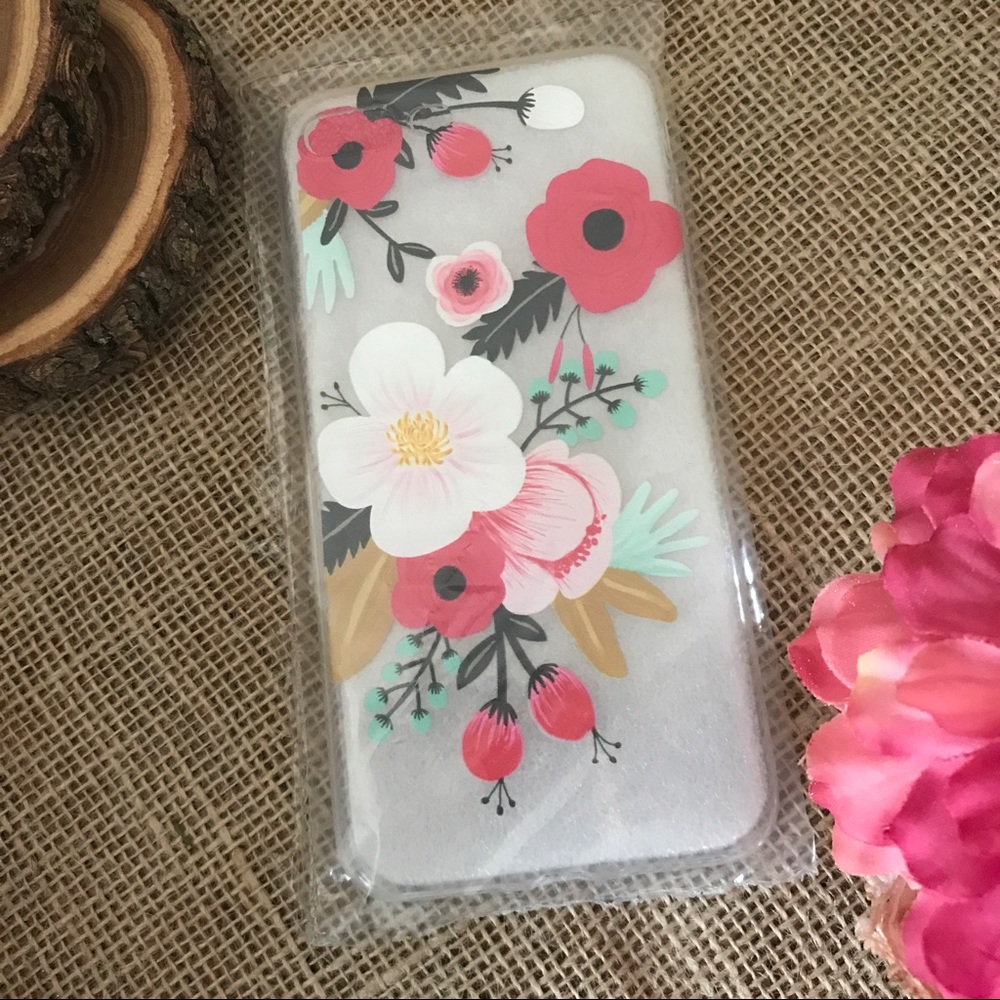 🌸Clear Full Bloom Soft iPhone 7 Plus Case🌸