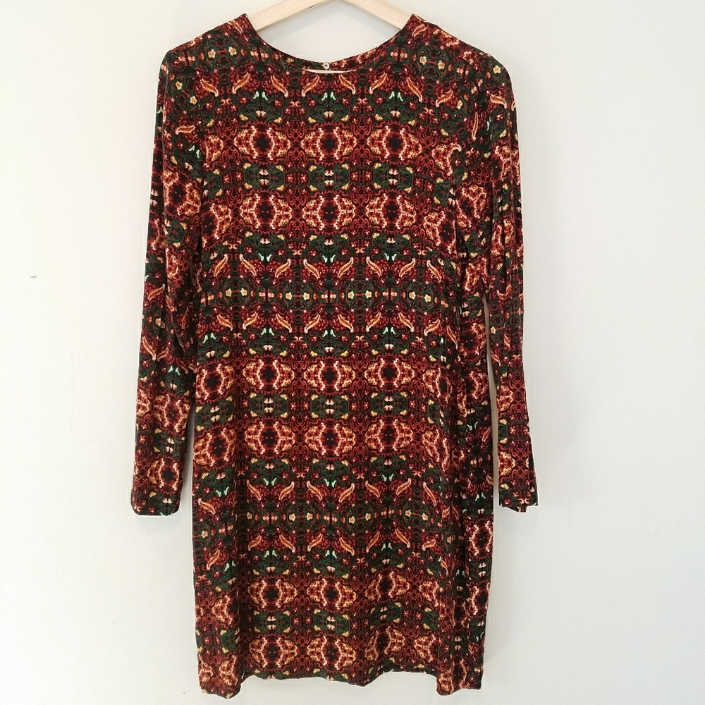 H&M Mod Patterned Shift Dress - Picture 3 of 4