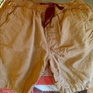 Dark Khaki American Eagle shorts