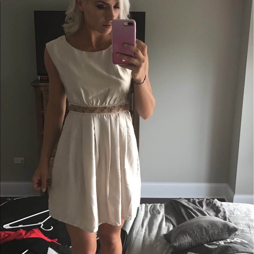 Forever 21 Rose gold sundress