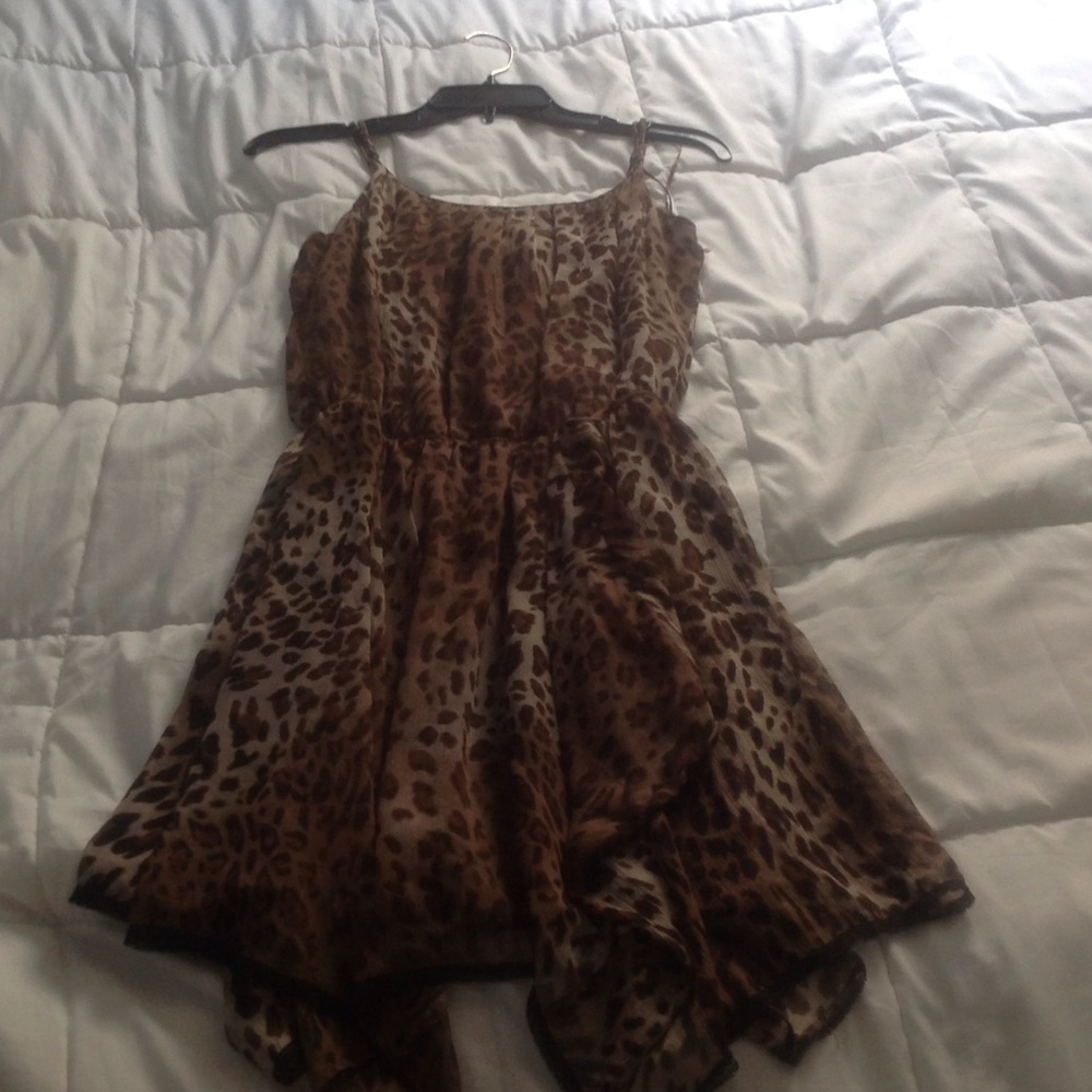 Leopard print dress